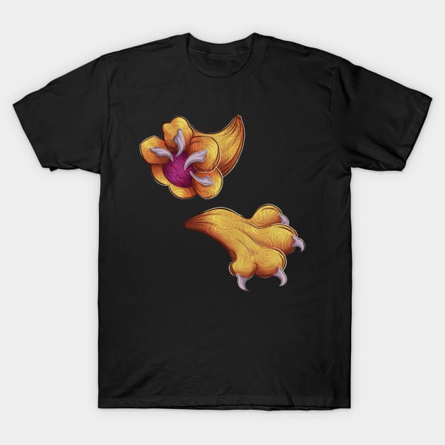 Cute Cats Paws T-Shirt by NevermindOnArt